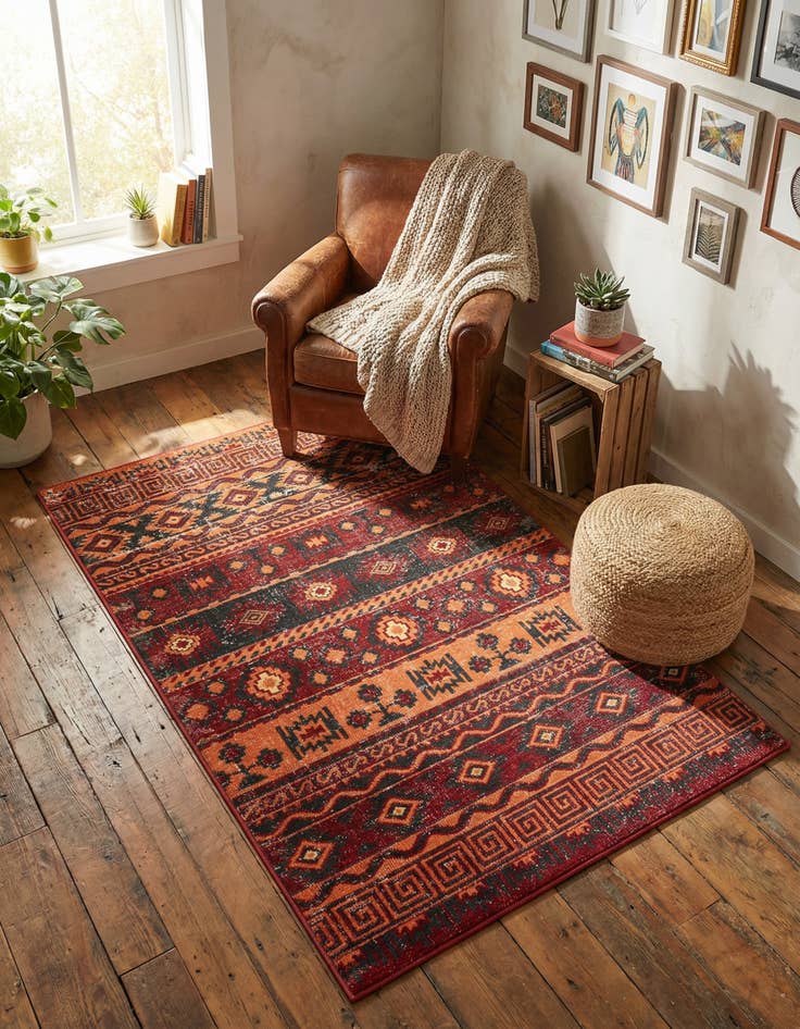 Detail image of 3' 3 x 5' 3 Lucerne Rug