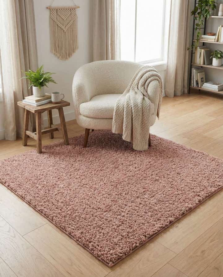 5' x 5' Everyday Shag Square Rug