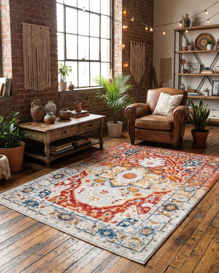 Detailansicht von 160cm x 245cm Madeline Vintage Teppich