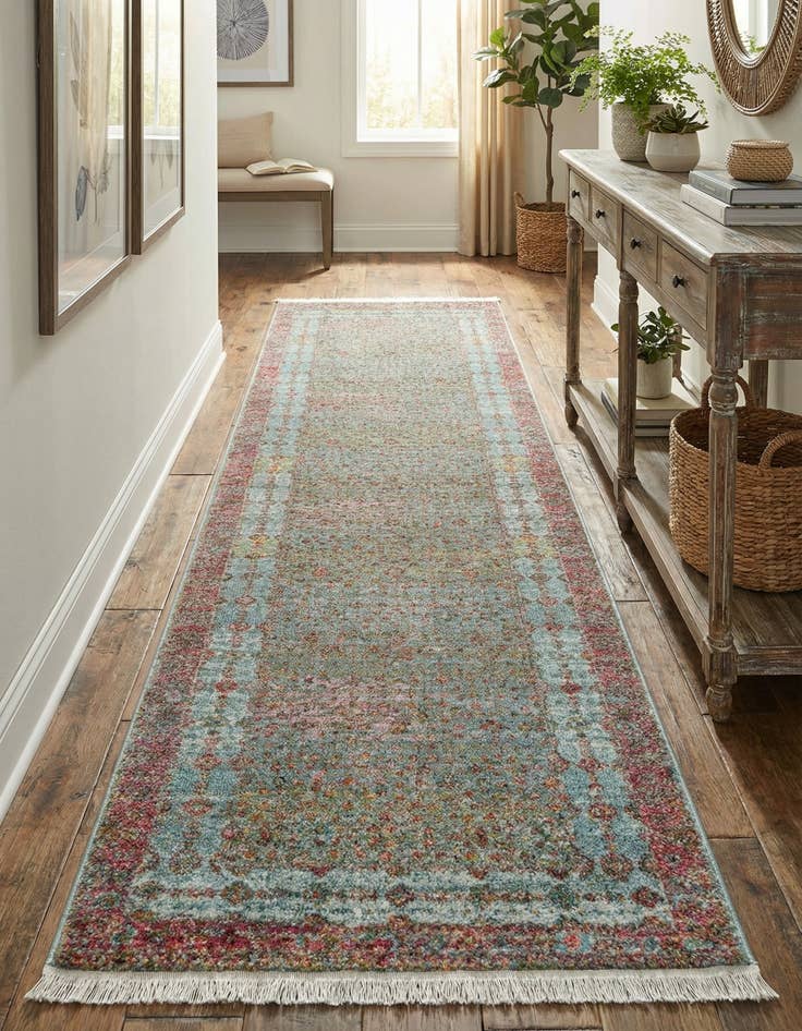 Detail image of 2' 7 x 10' Santiago Runner Rug