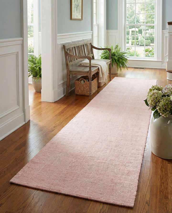 2' 7 x 12' Hand Woven Jill Zarin English Manor Farmhouse Wool Runner Rug