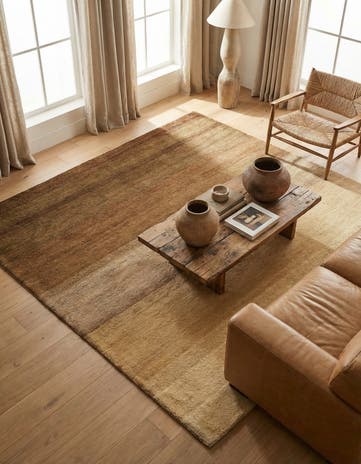 5' 7 x 8' Hand Knotted Kashkuli Gabbeh Wool Rug