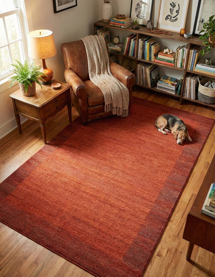 Detail image of 5' 3 x 8' Angelica Rug