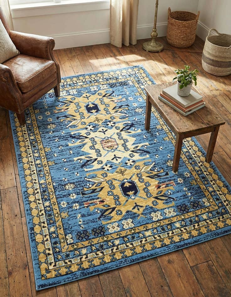 Detail image of 4' x 6' Heris Rug