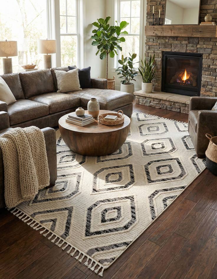 Detail image of 9' x 12' Cherokee Rug