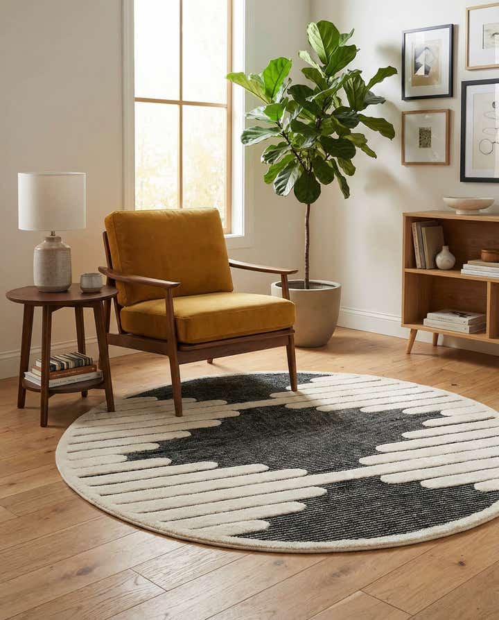 6' x 6' Prismatic Round Rug