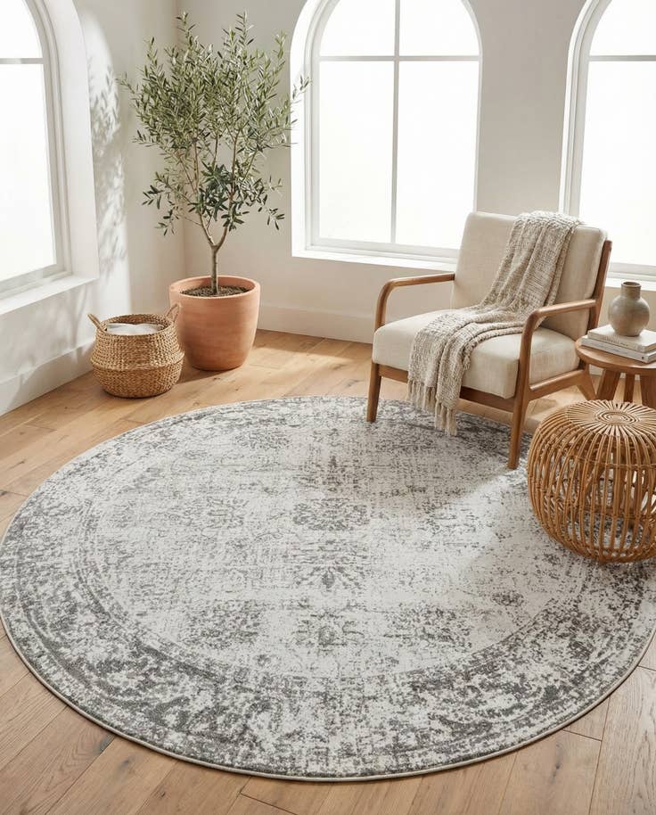 Detail image of 10' x 10' Monte Carlo Round Rug