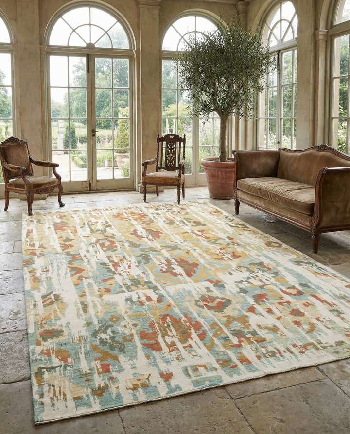 10' 2 x 16' 6 Hand Knotted Oushak Rug