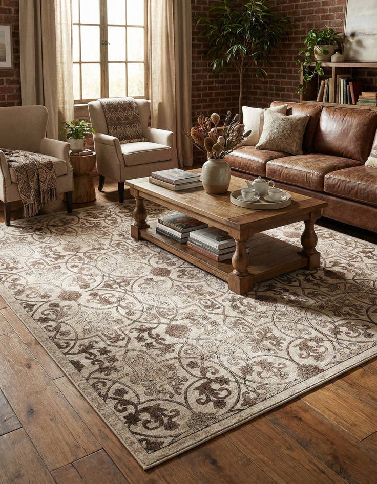 Detail image of 10' 8 x 10' 8 Himalaya Square Rug