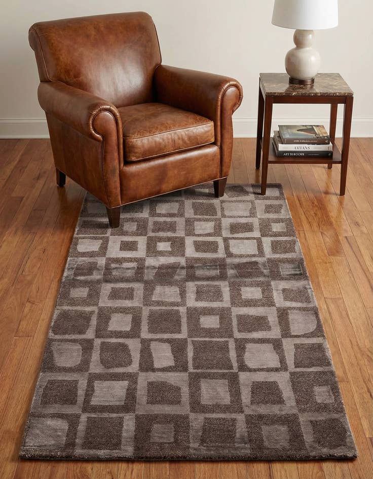 Detail image of 2' 11 x 5' 1 Hand Knotted Darya Wool Rug