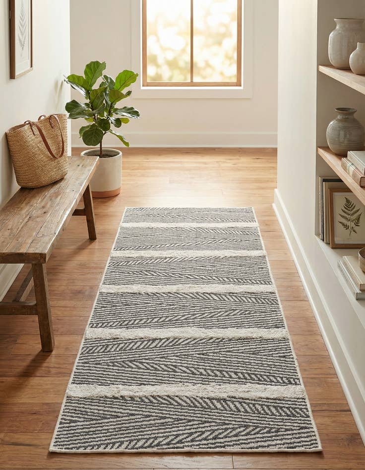 Detail image of 2' 3 x 6' Sabrina Soto Casa Madrid Runner Rug