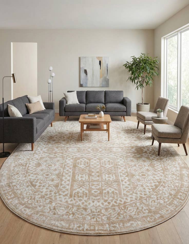 Detail image of 8' x 10' Oxford Oval Rug