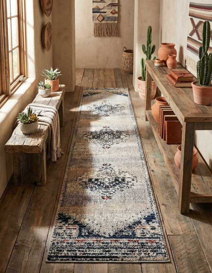 Detail image of 2' 7 x 12' Tucson Runner Rug