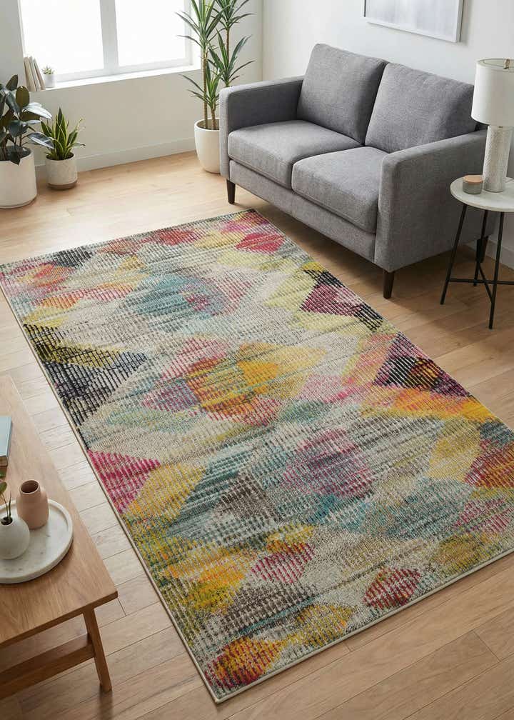 5' x 8' Washable Theia Rug