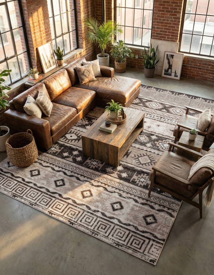 Detail image of 9' x 12' Lucerne Rug