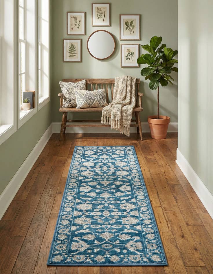 Detail image of 2' x 6' Boston Runner Rug