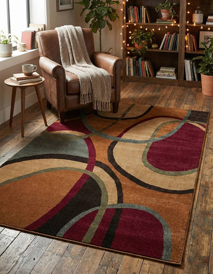 Detail image of 5' 3 x 8' Cafe Rug