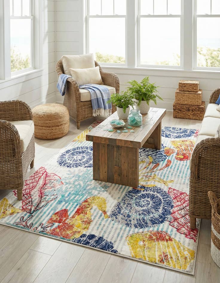 Detail image of 6' x 9' Ariel Rug