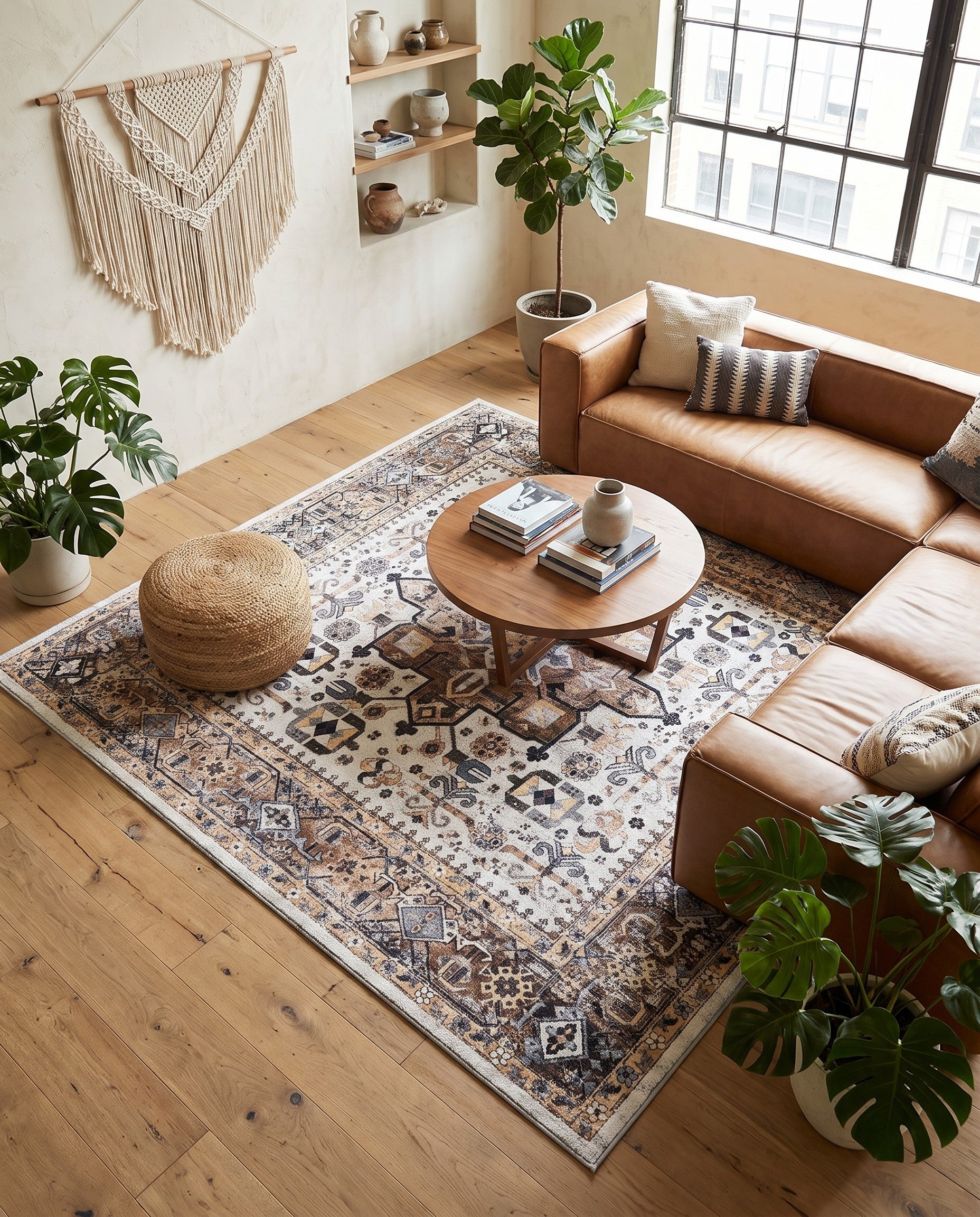 9' 10 x 9' 10 Yara Square Rug