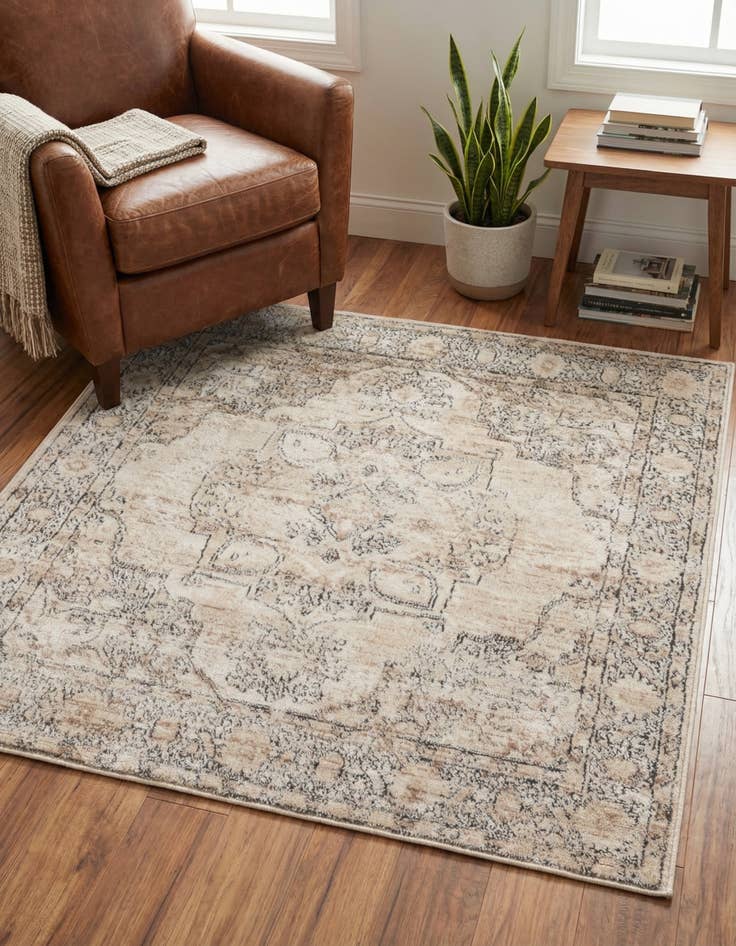 Detail image of 4' x 4' Oregon Square Rug