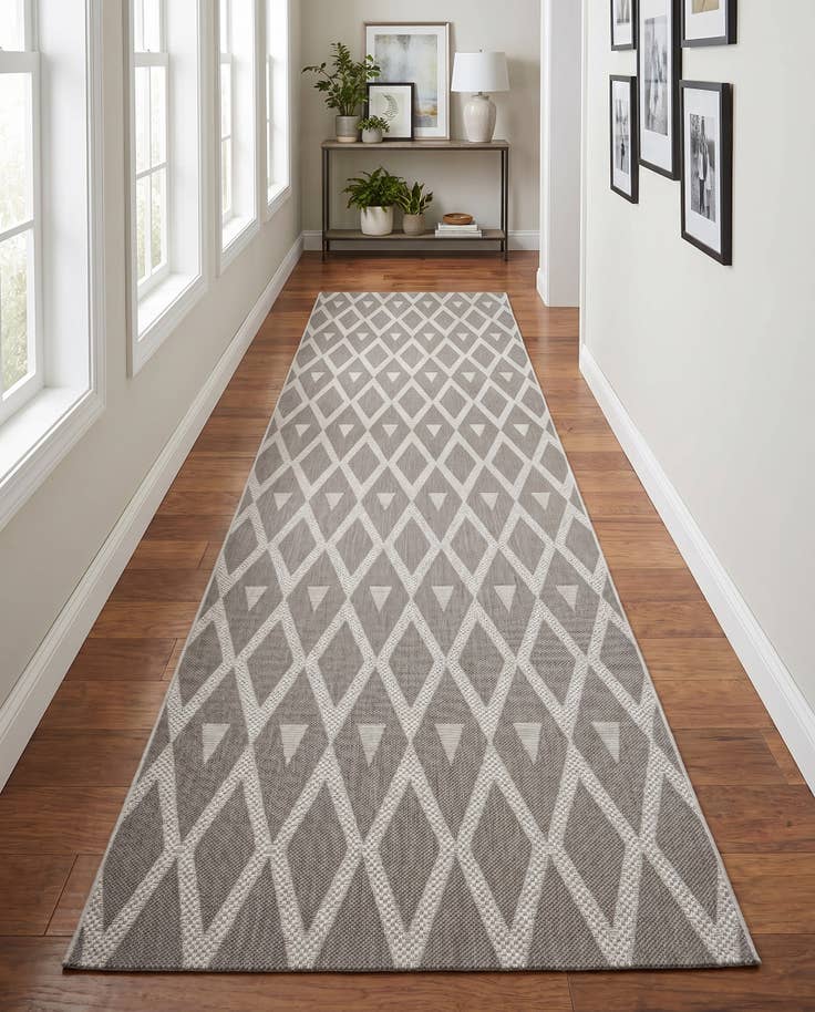 Detail image of 5' x 82' Easy-Clean Indoor / Outdoor Runner Rug