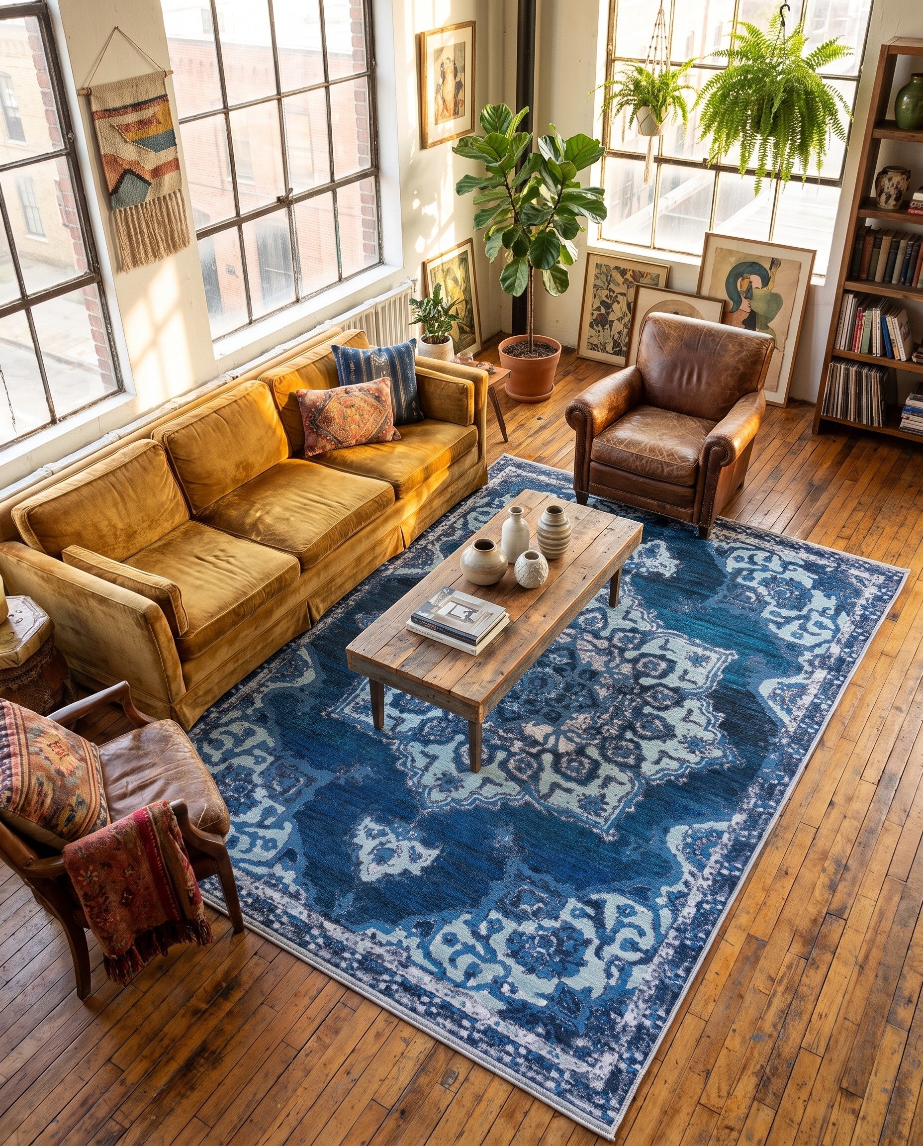 7' 10 x 10' Washable Renaissance Rug