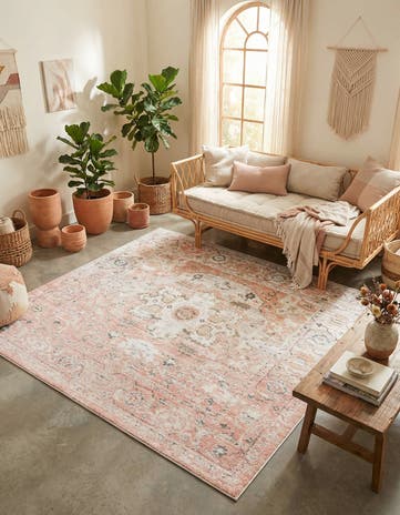 7' 10 x 7' 10 Madeline Vintage Square Rug