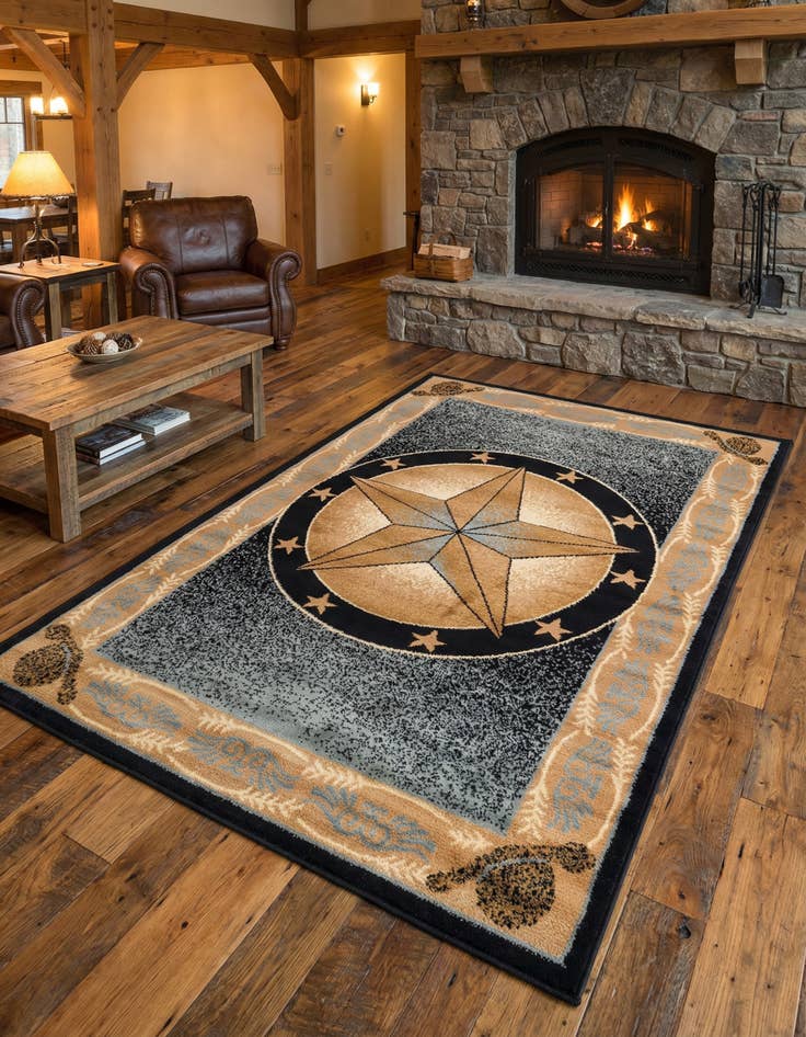 Detail image of 4' x 6' Pioneer Rug