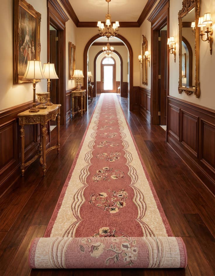 Detail image of 2' 7 x 100' Shahmir Runner Rug