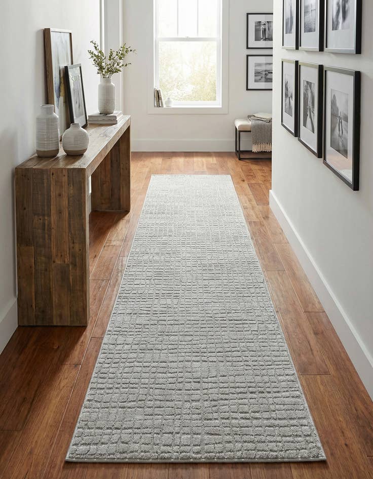 Detail image of 2' 7 x 12' Textura Designer Runner Rug