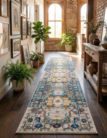 3' x 16' Madeline Vintage Runner Rug