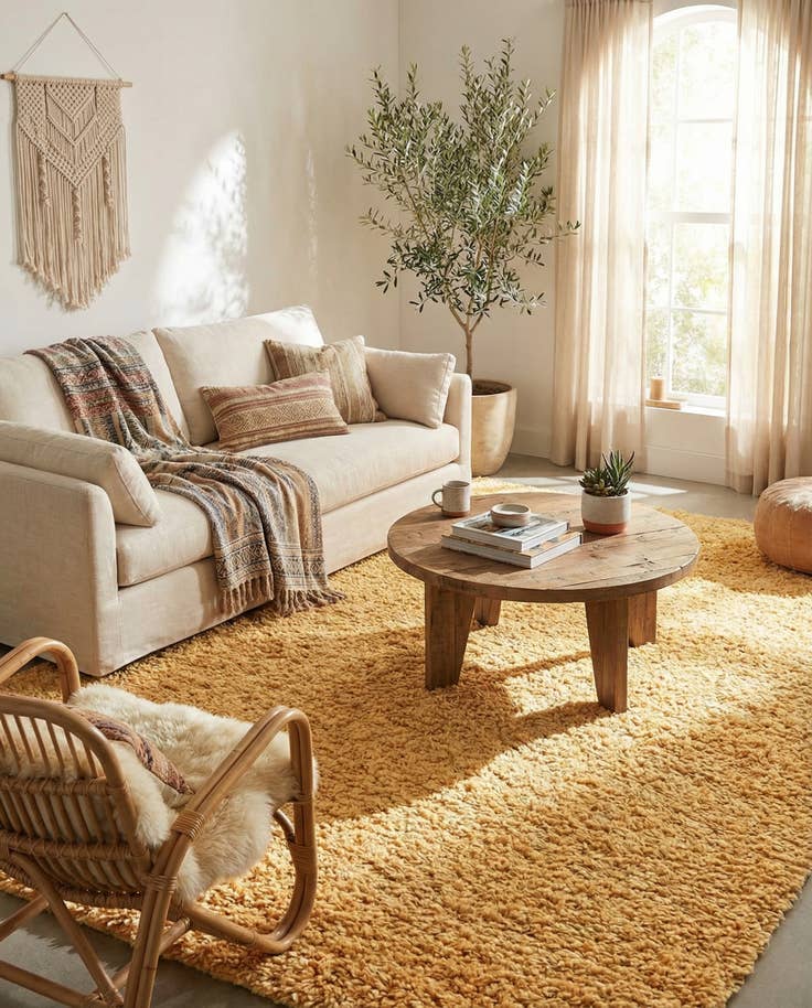 Detail image of 7' 10 x 10' Zermatt Shag Rug