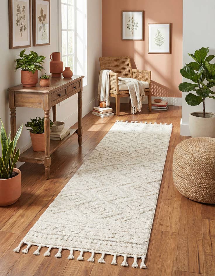 Detail image of 2' 7 x 10' Boho Runner Rug