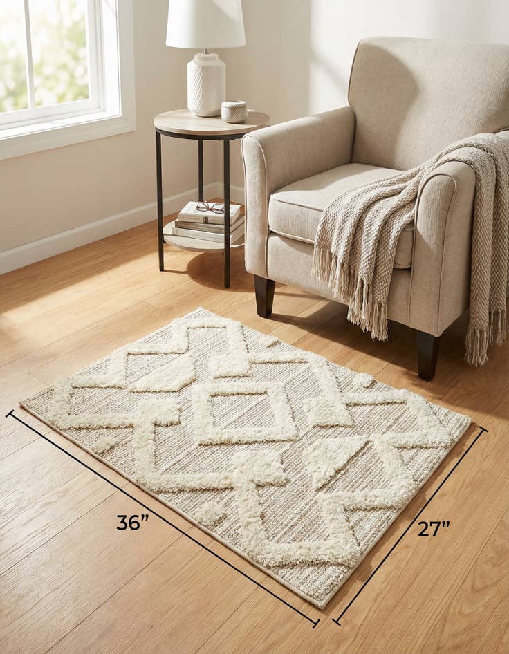 Detail image of 2' 3 x 3' Sabrina Soto Casa Valencia Rug