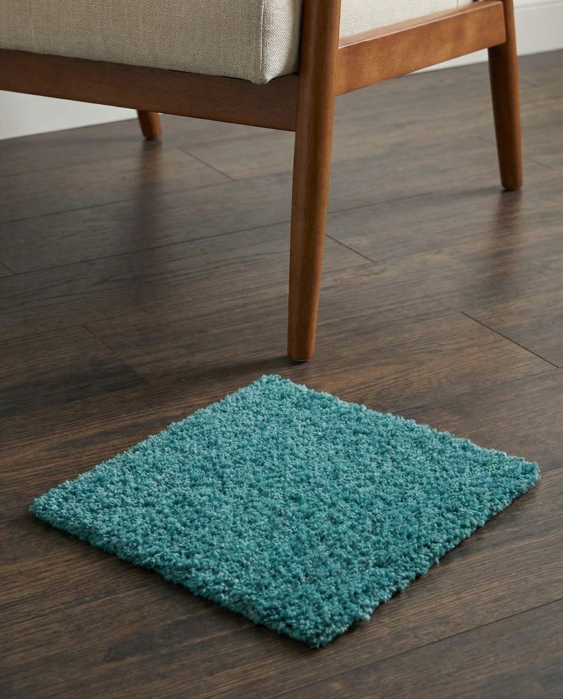 1' x 1' Solid Shag Sample Rug