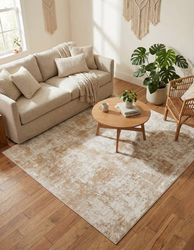 Detail image of 6' x 6' Aurora Square Rug