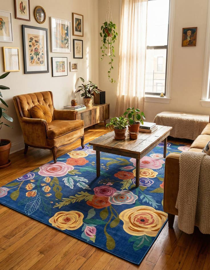 Detail image of 6' x 9' Blossom Rug