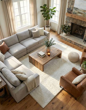 9' 10 x 14' Jill Zarin Shaggy Chic Rug