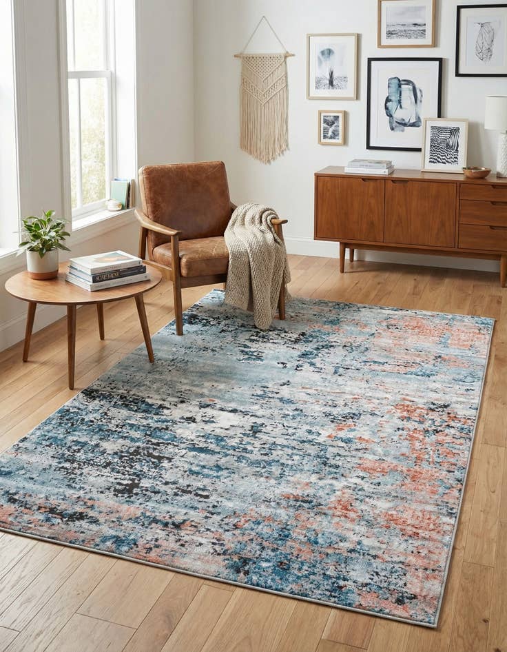 Detail image of 4' x 6' Leipzig Rug