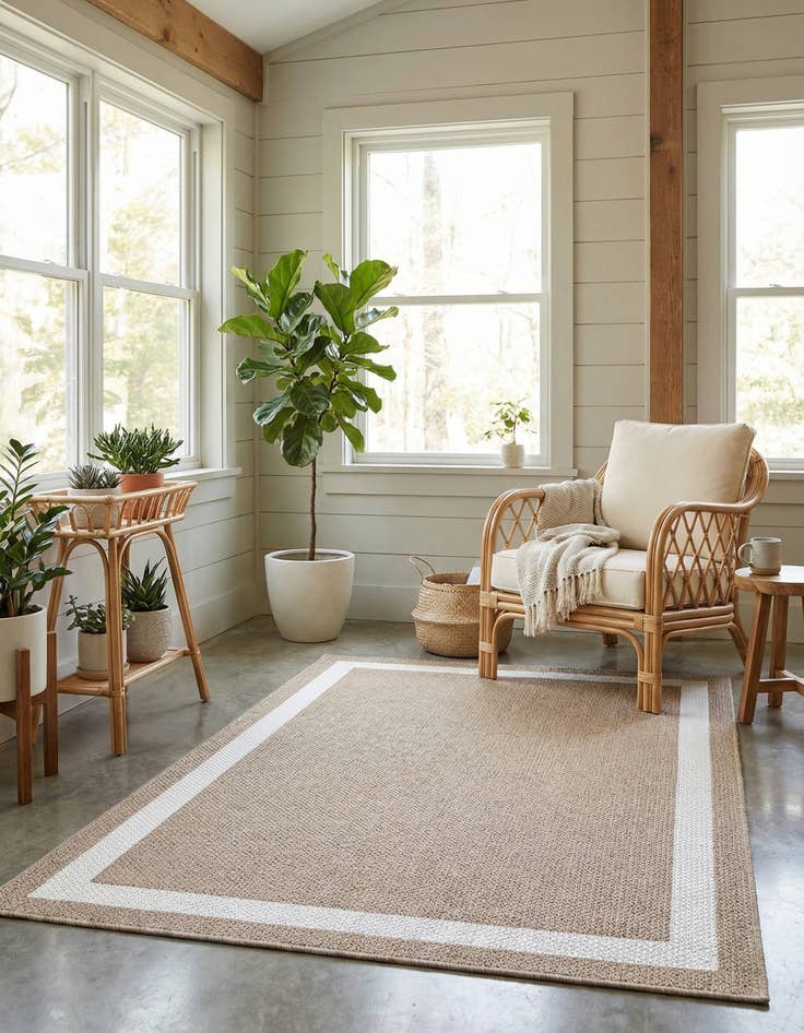 Detail image of 4' 2 x 6' Georgia Rug