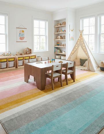 Whimsy Kids Square Rug