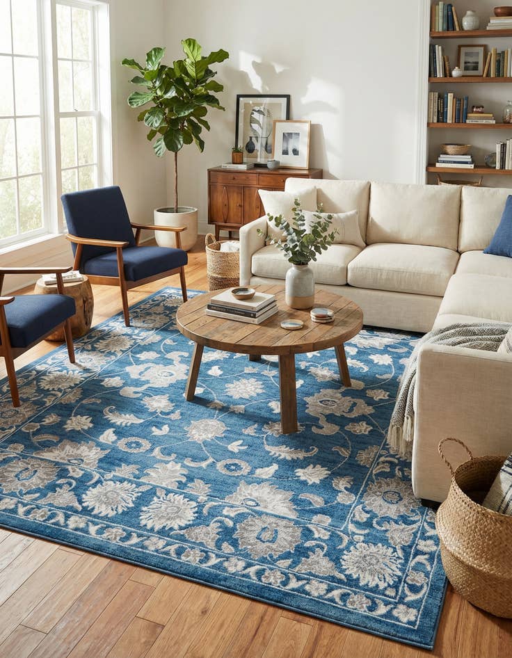 Detail image of 10' x 10' Boston Square Rug