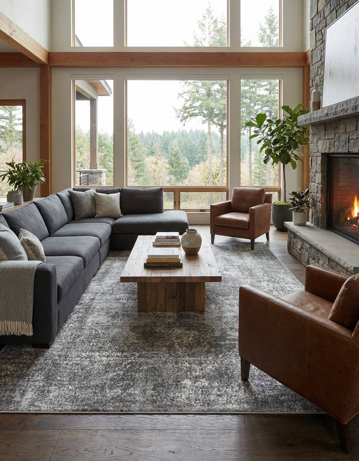 Detail image of 9' x 12' Oregon Rug