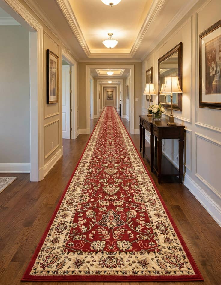 Detail image of 3' x 19' 8 Yasmin Runner Rug