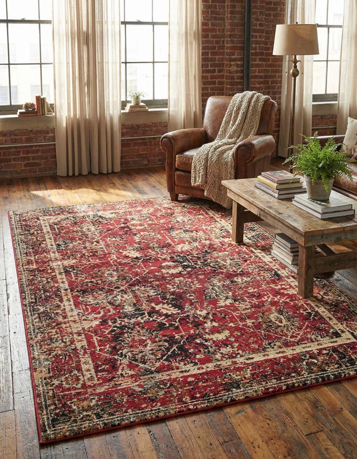 Detail image of 6' x 9' Saturn Rug