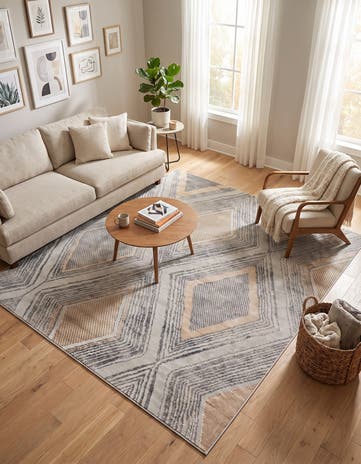 7' x 7' Caspian Square Rug