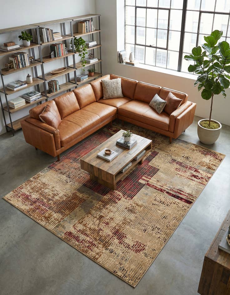 Detail image of 9' x 12' Saturn Rug