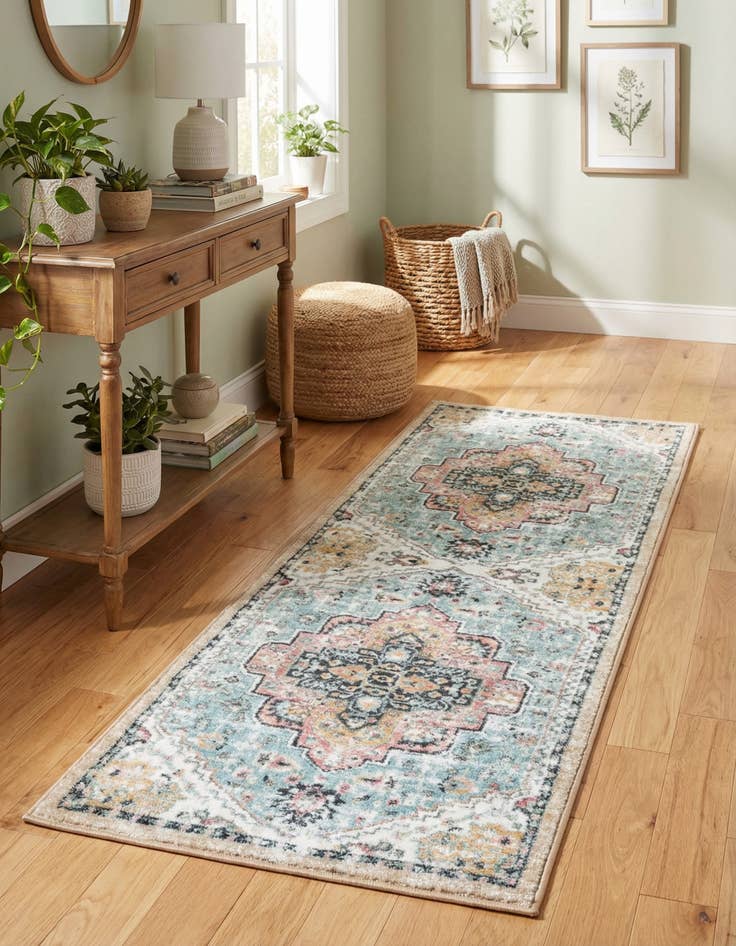 Detail image of 2' 2 x 5' Medina Runner Rug