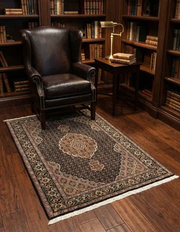 3' 6 x 5' Tabriz Mahi Rug