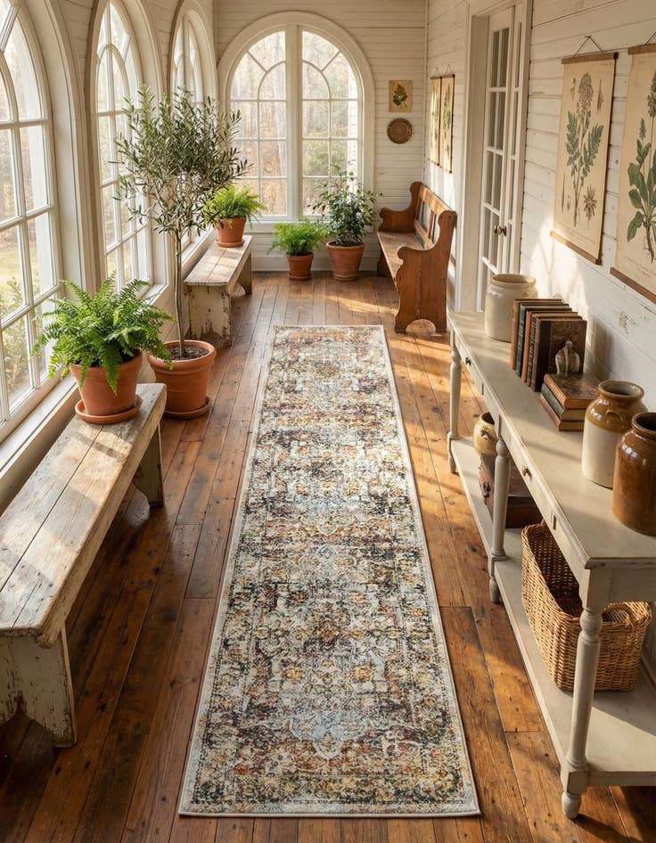 Detail image of 2' 7 x 13' Isabella Runner Rug